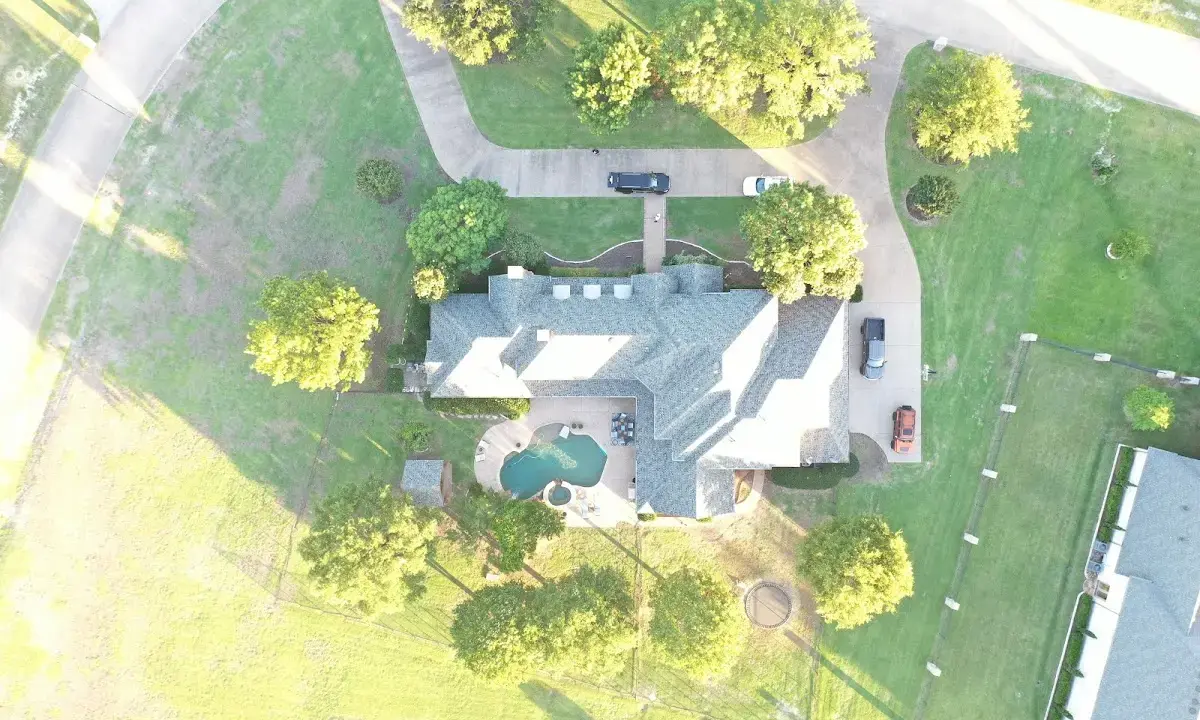 New shingle roof installation on a home in Bixby